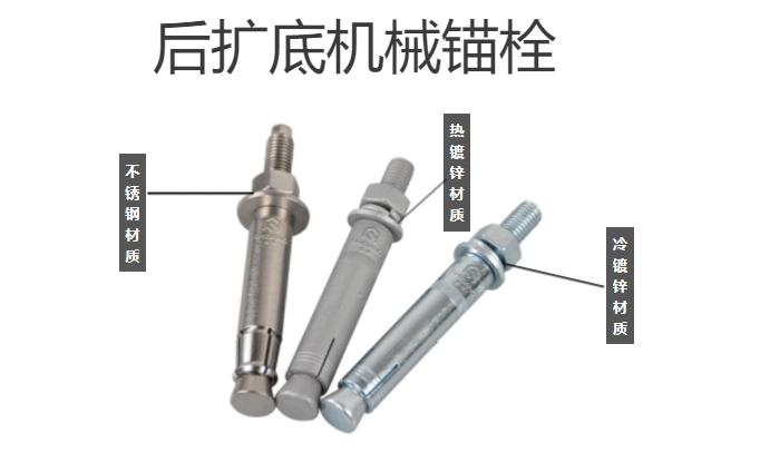 了解后擴(kuò)底錨栓：從選材與施工工藝開始